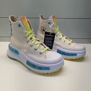 Converse Run Star Legacy CX Mi Gente Mi Alegria Platform Light Sneakers Women 7